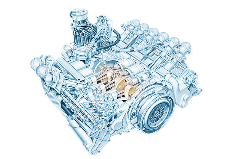 Illustration for article titled It's Time You Knew The Difference Between Boxer Engines And Flat Engines